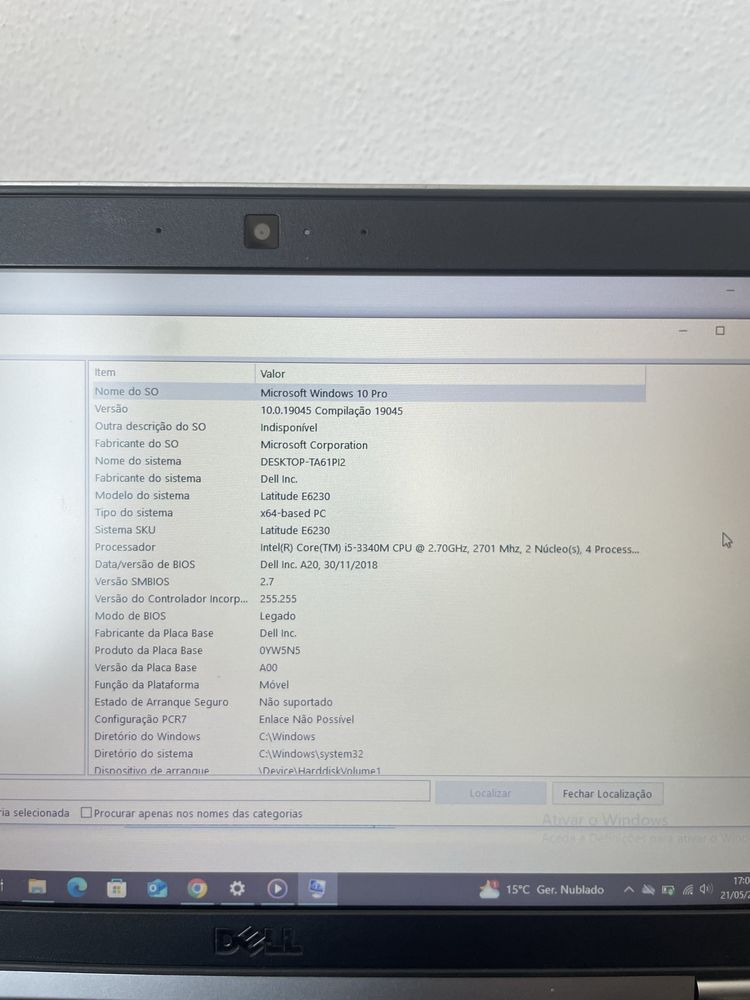 DELL Latitude E6230 - Portátil Profissional, Compacto e Rápido