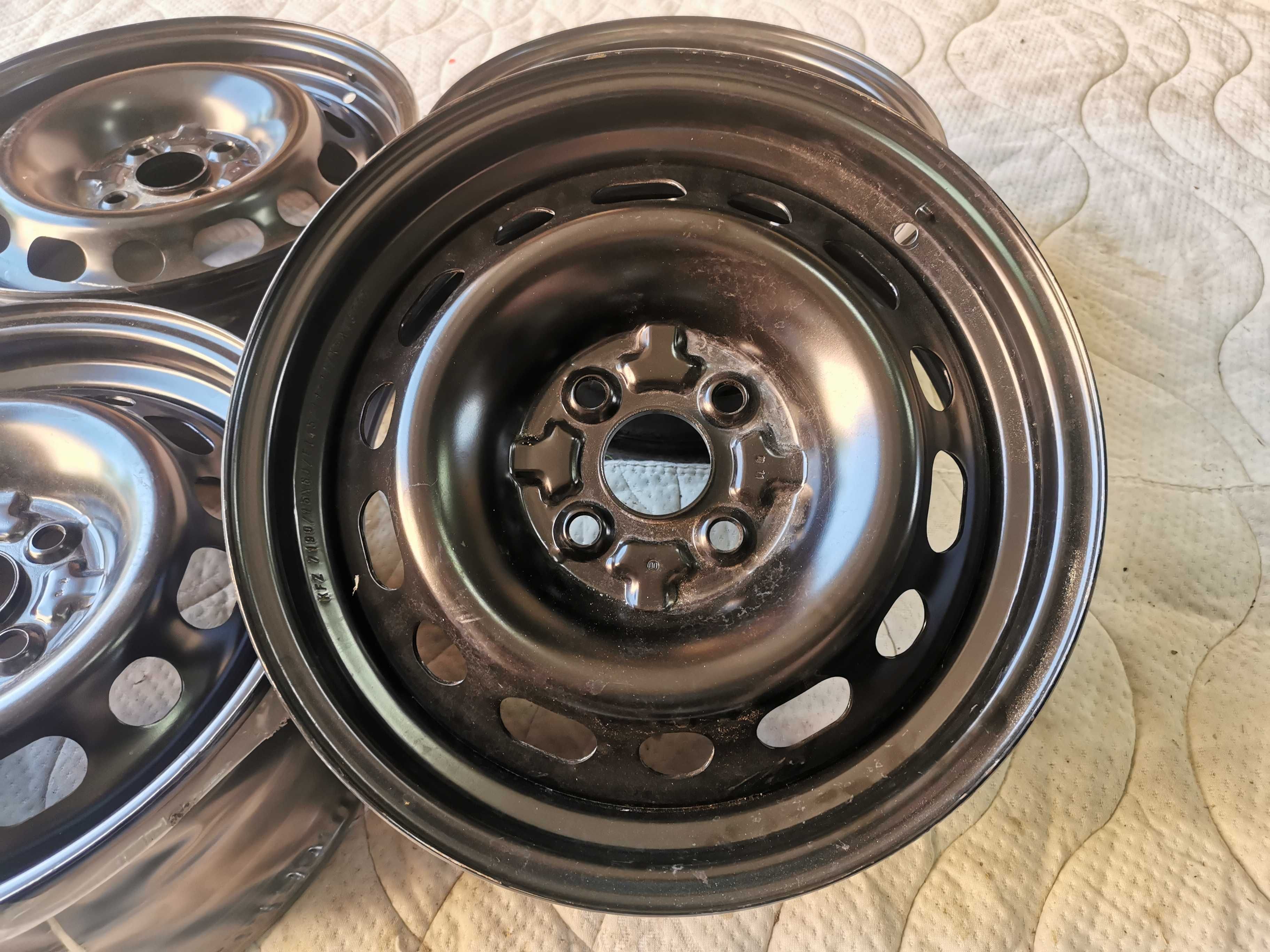 4x felga stalowa 6Jx15 Mazda 2 ET45 4x100 nowe KFZ