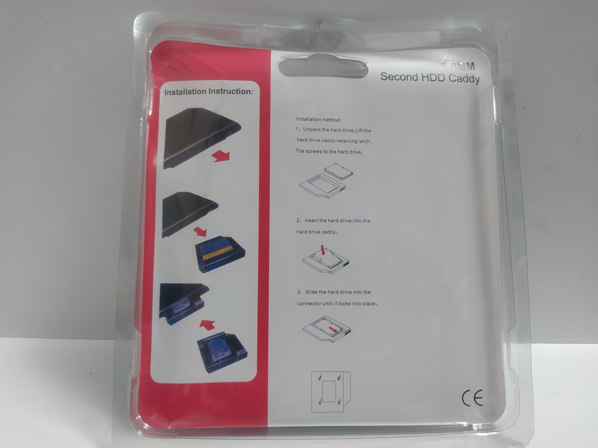 SSD Корпус Адаптер жорсткого диска для ноутбука CD DVD-ROM Optibay