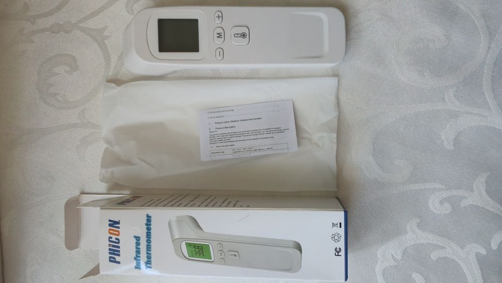 Termometr bezdotykowy na podczerwień Alarm gorączki