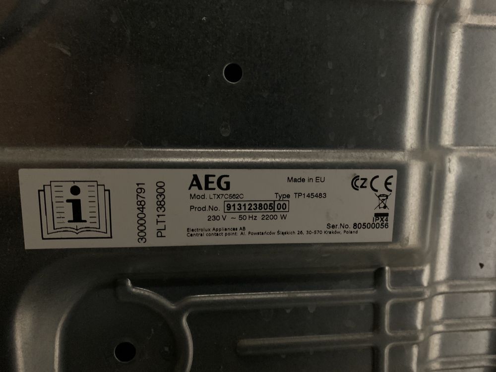 Пральна машина AEG 7000 series