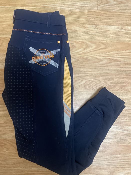 Бриджи с силиконовой  леей Epplejeck Riding Wear на 48 размер