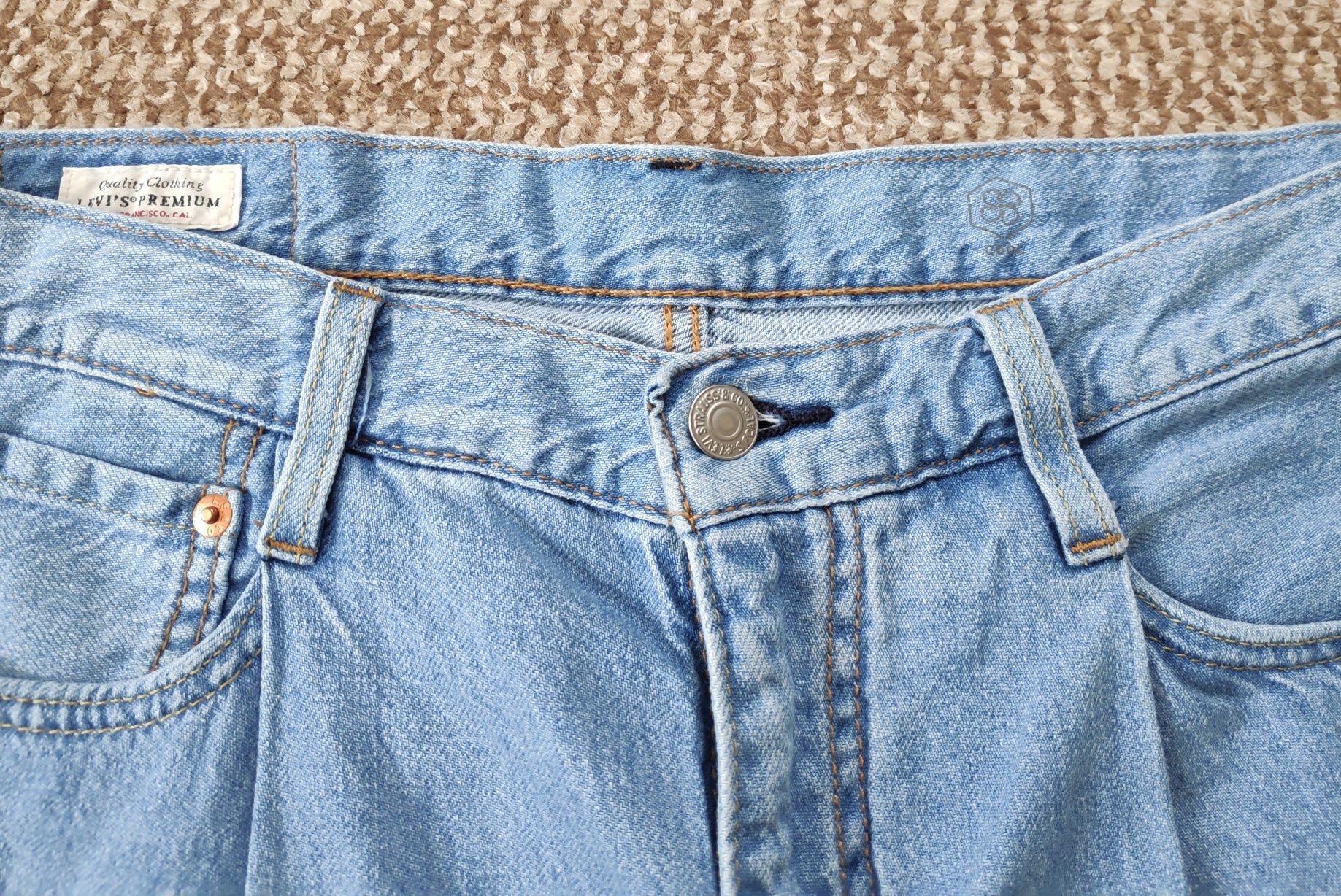 Levi's Premium Stay Loose джинсы оригинал W30 широкие