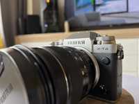 Fujifilm X-T4 srebrno czarny + 16-80mm / 2850 tys zdj. / jak nowy