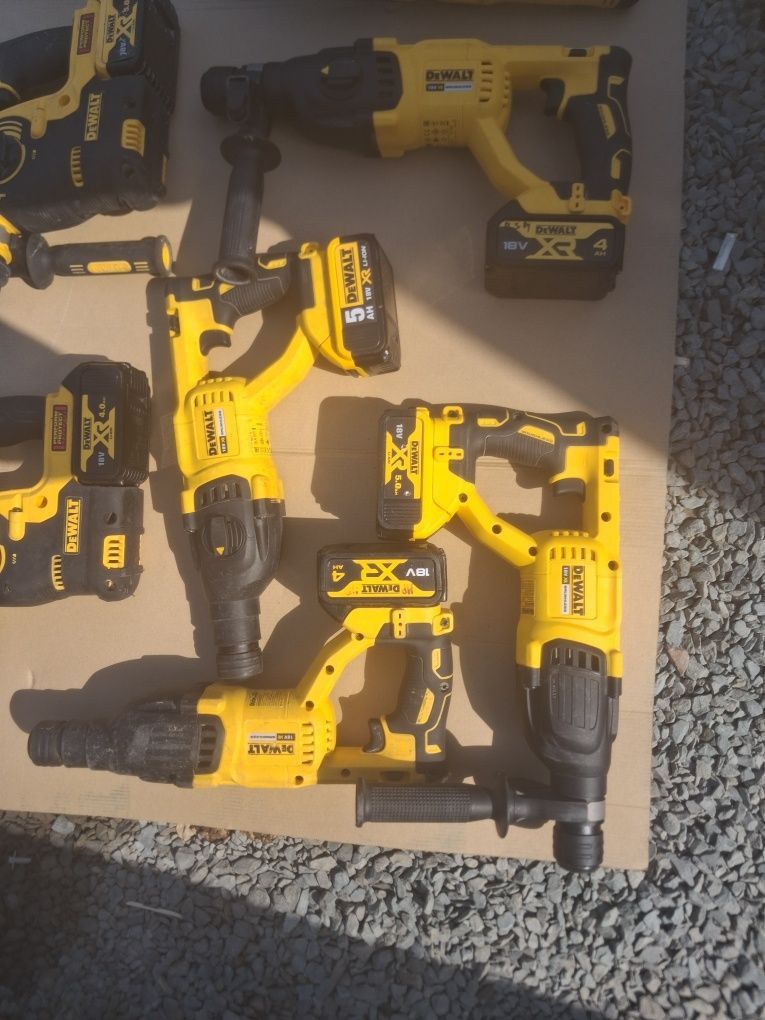 DeWalt DCH 263/273 - zestaw młotowiertarek