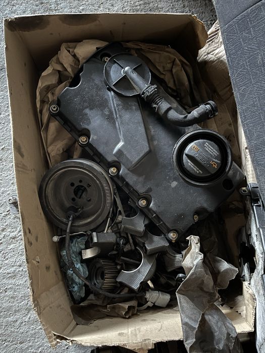 1.9 TDI BXE мотор в разборе