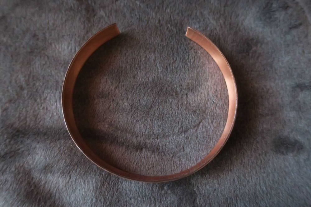 Miedziana bransoletka 100% miedź we wzory