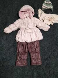 Komplet zimowy spodni kurtka Wójcik dla dziewczynki