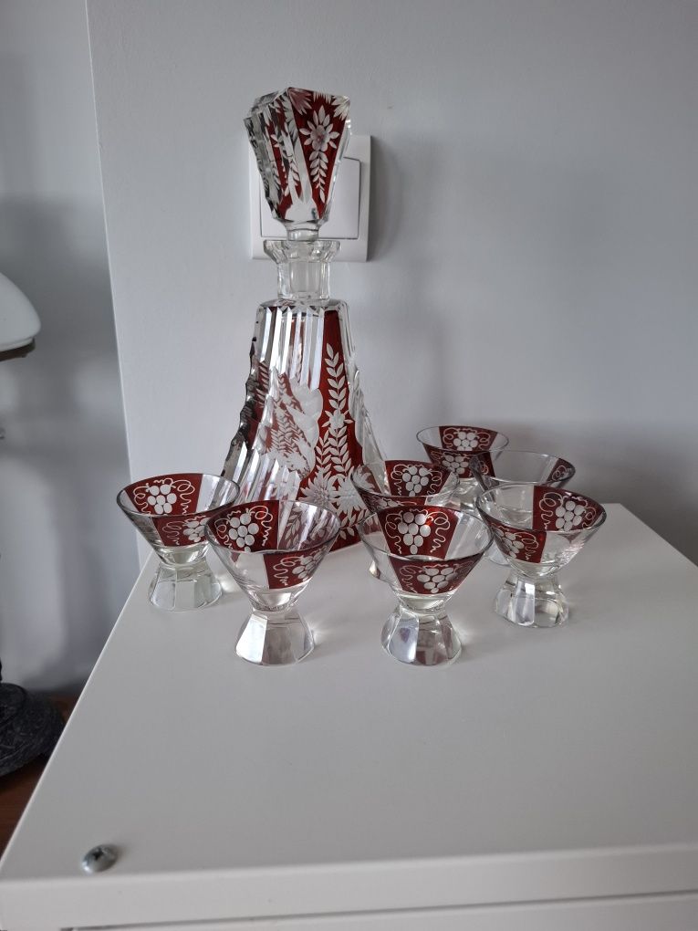 KARL PLADA karafka Czeska