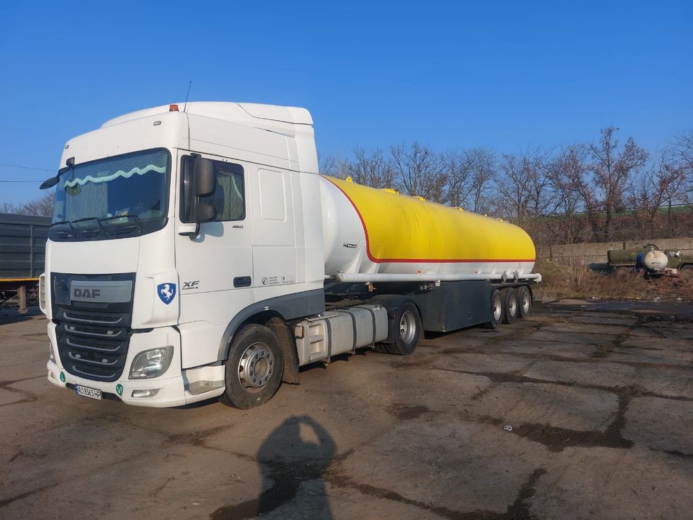 Цистерна - напівпричіп Willig Sanz 2001 р.в. + DAF XF 460 FT 2015 р.в.