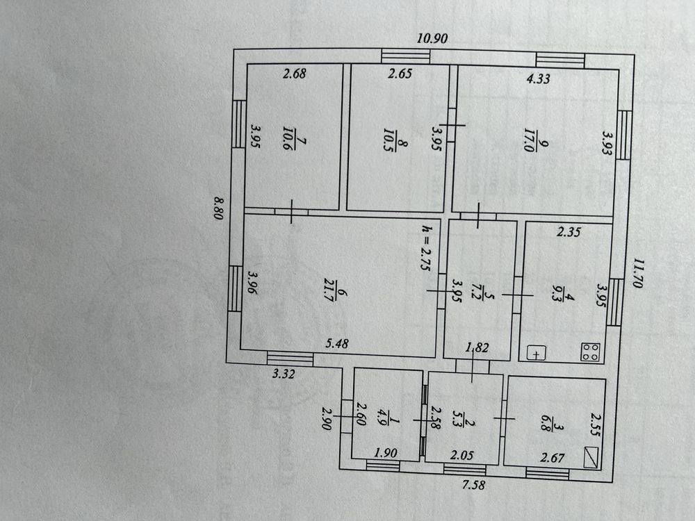 Продам будинок 93 кв.м в Таромське продажа дома Таромское