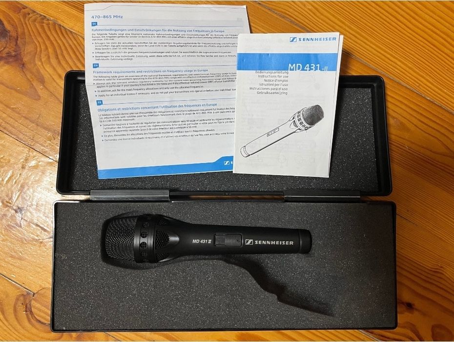 Вокальный микрофон Sennheiser MD 431-II