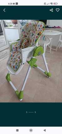 Cadeira com tabuleiro bebé