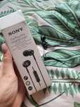 Słuchawki SONY z mikrofonem