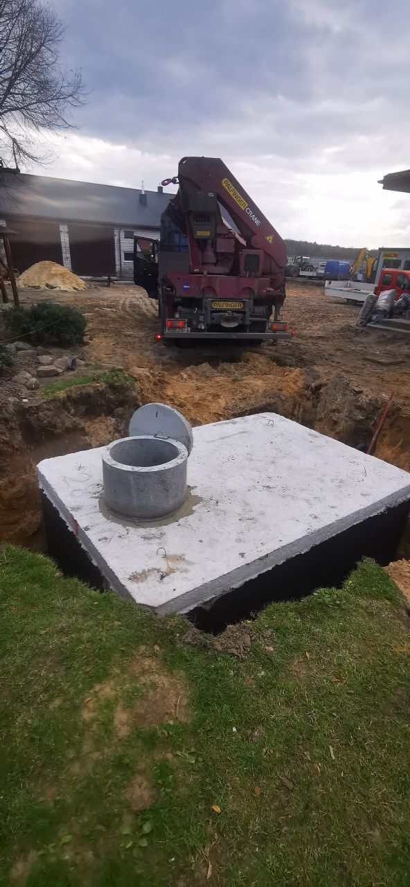 Zbiornik betonowy 12m3 na szambo wode deszczówkę ścieki gnojówkę