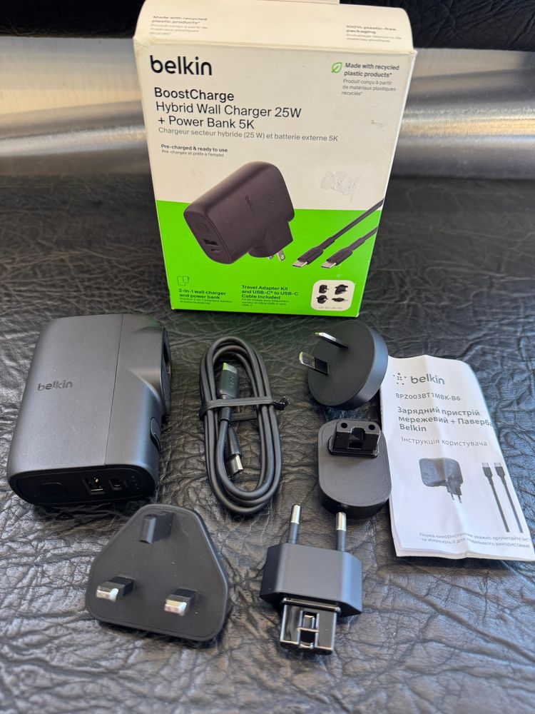 Зарядний пристрій Belkin 25Вт USB-C PD Power Bank