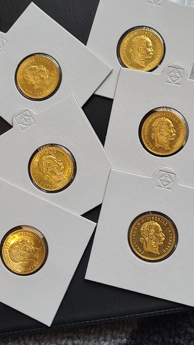 Dukat 1915 złoto nowe bicie