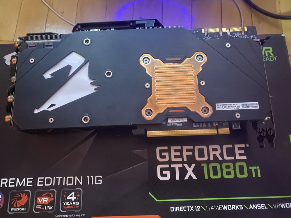 Gigabyte 1080ti Aorus Xtreme Edition 11G