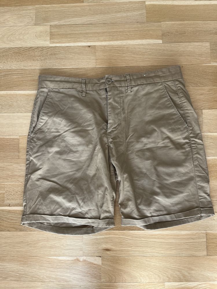 Pull&Bear szorty krótkie spodenki beżowe 42