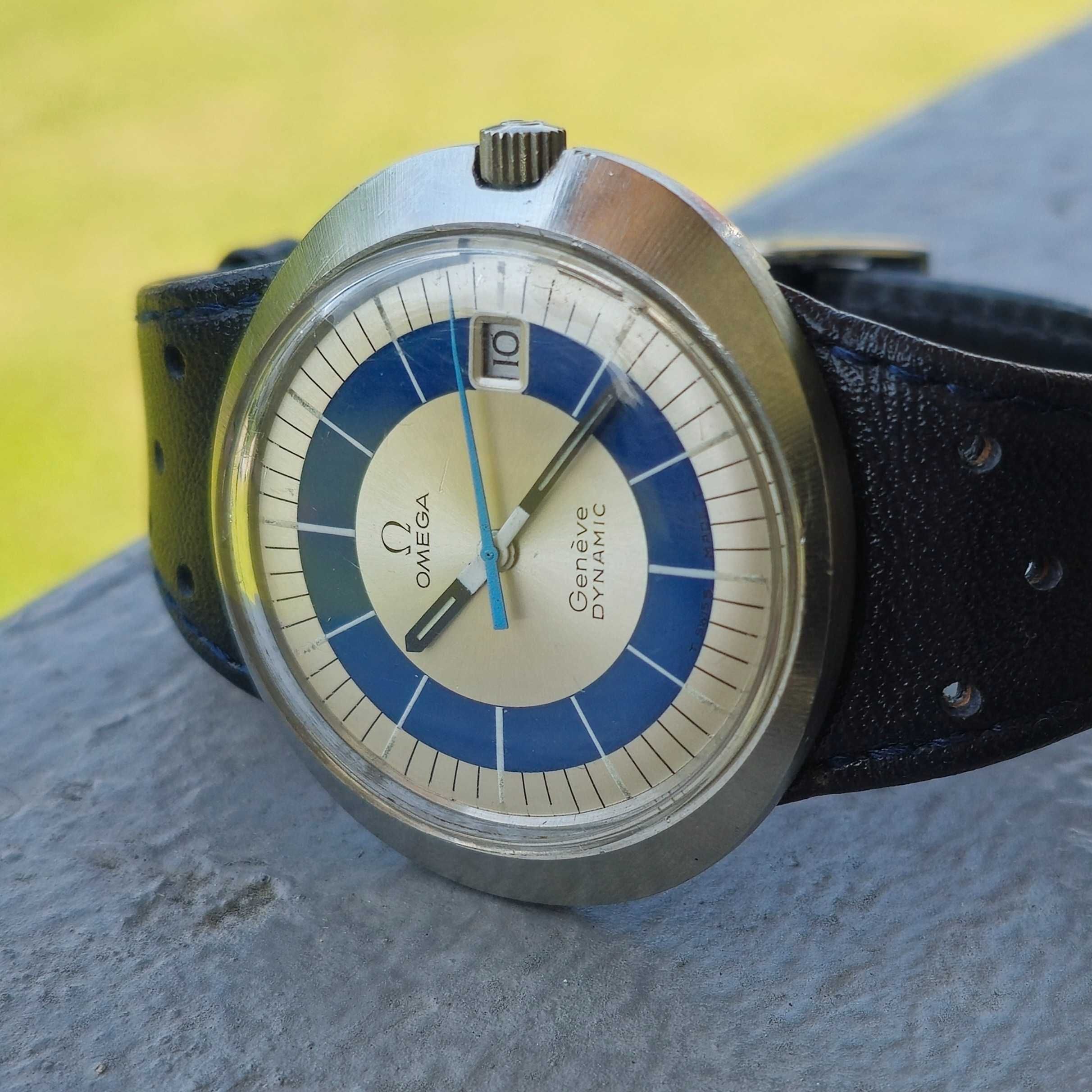 Omega Dynamic Tool 107 Zegarek Męski po serwisie Gwarancja
