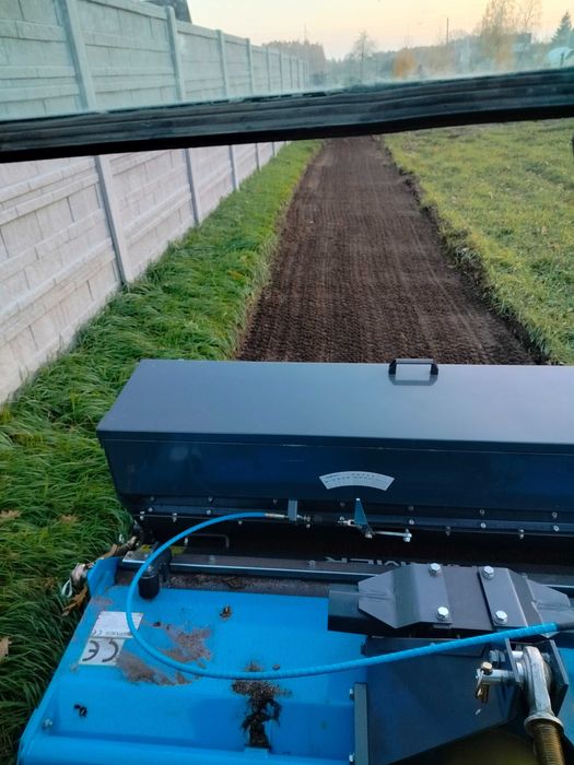 Usługi glebogryzarką separacyjną, kosiarką bijakową