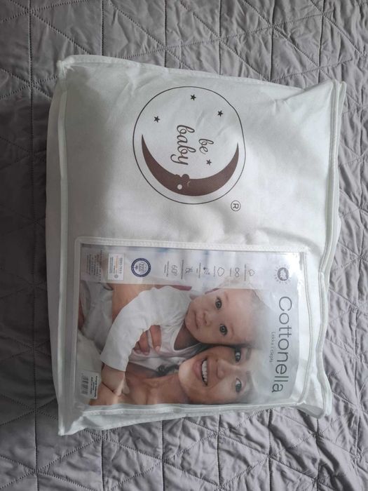 Kołdra + poduszka Cottonella 100% Bawełna, zimowa 90x120 cm