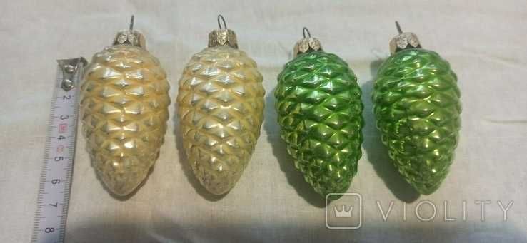 Елочная игрушка Шишка из 90 СРСР