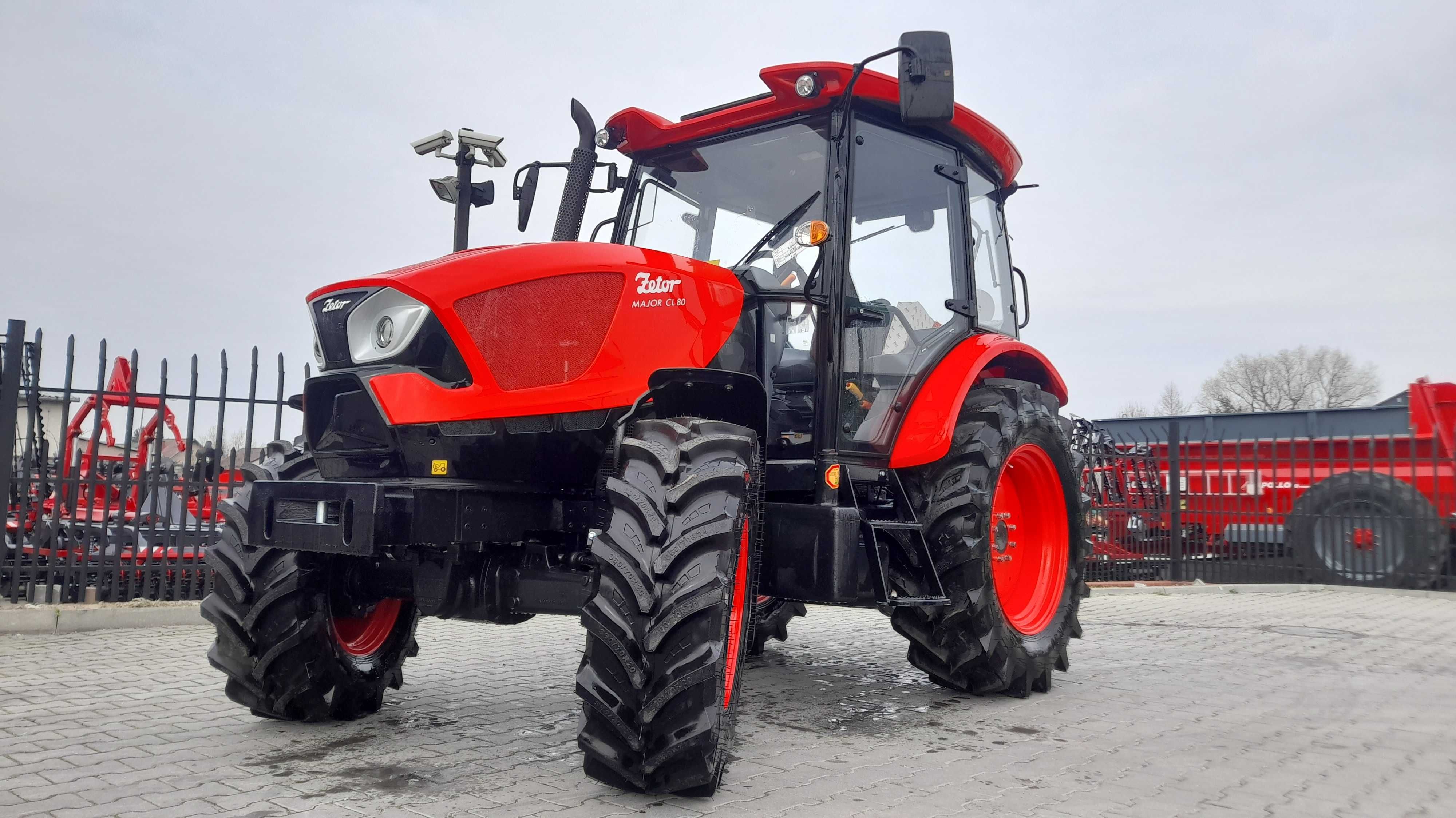 PROMOCJA !!! Ciągnik Zetor Major 80 CL - 75KM - KLIMATYZACJA rok 2023