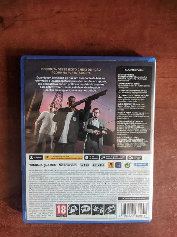 PS5 Grand Theft Auto V