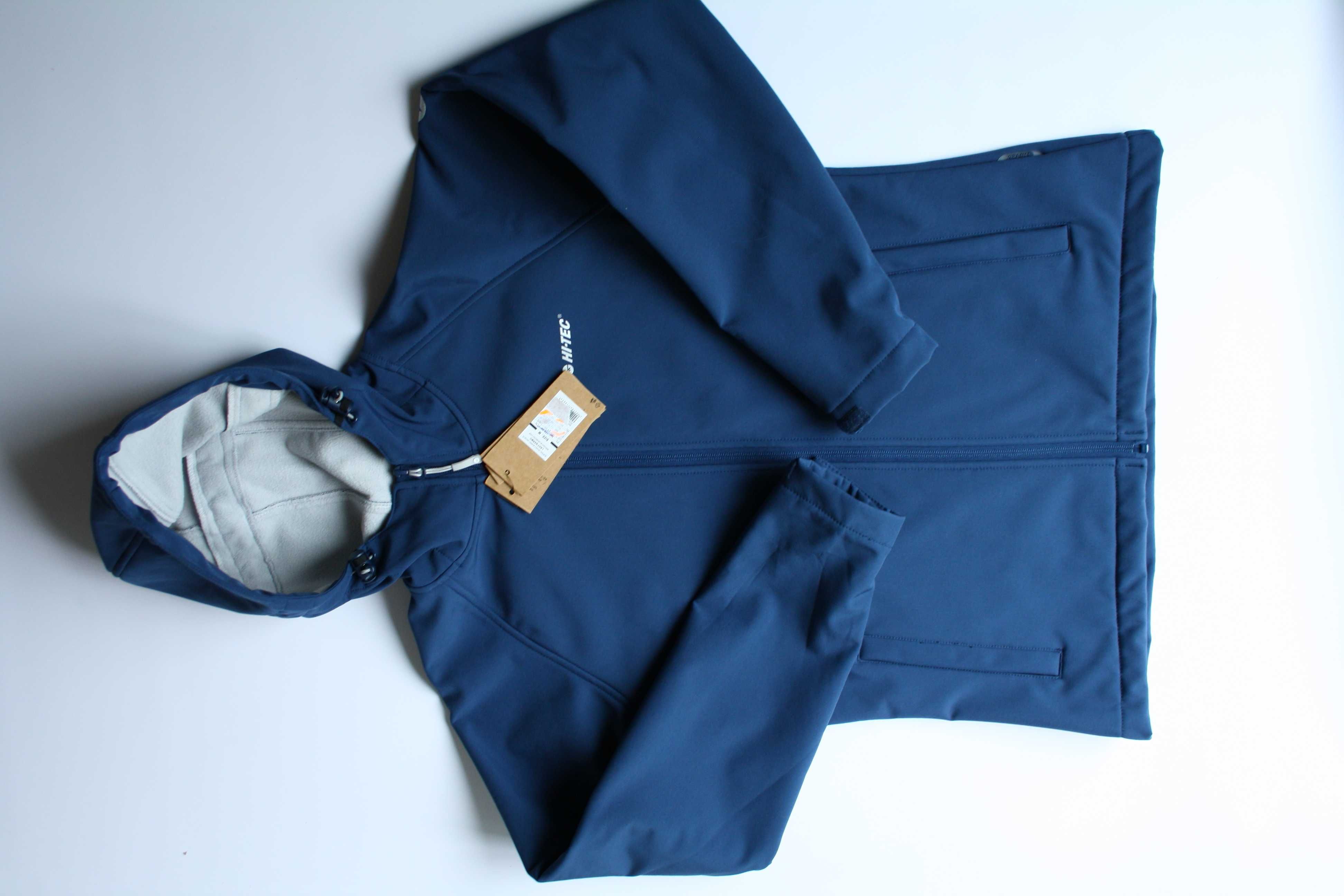 Kurtka damska przejściowa softshell HI-TEC LADY NARMO XL 42 granat