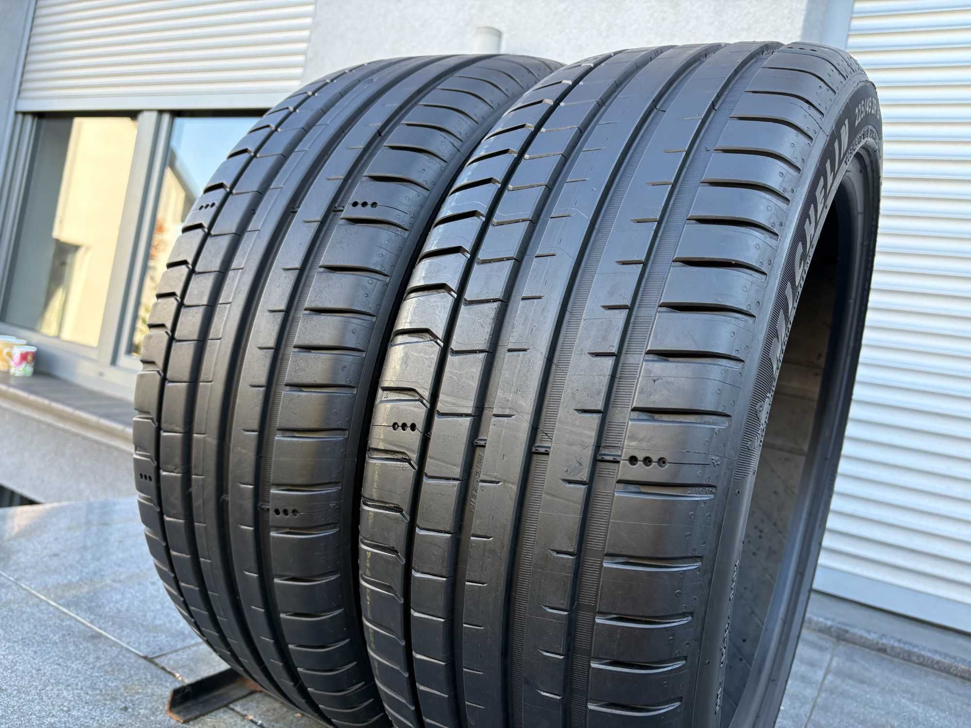 2szt letnie 225/45R19 Michelin 6,8mm 100% bieżnika 2023r bdb stan L241