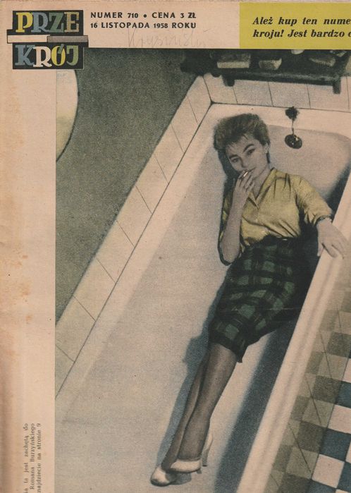 Przekrój 16 listopada 1958 Idealny prezent na urodziny