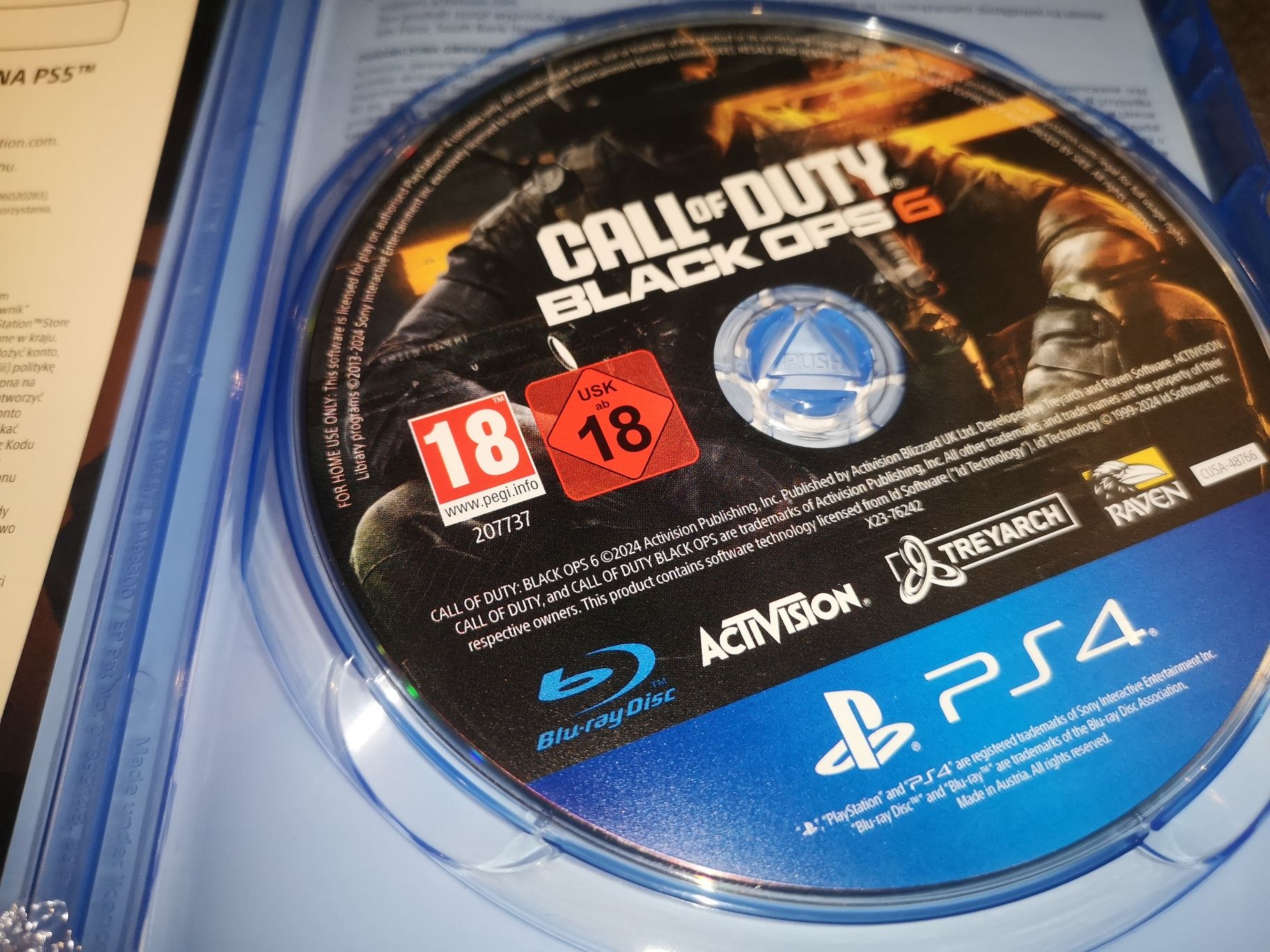 Call of Duty Black OPS 6 PS4 gra PL (jak nowa) sklep Ursus