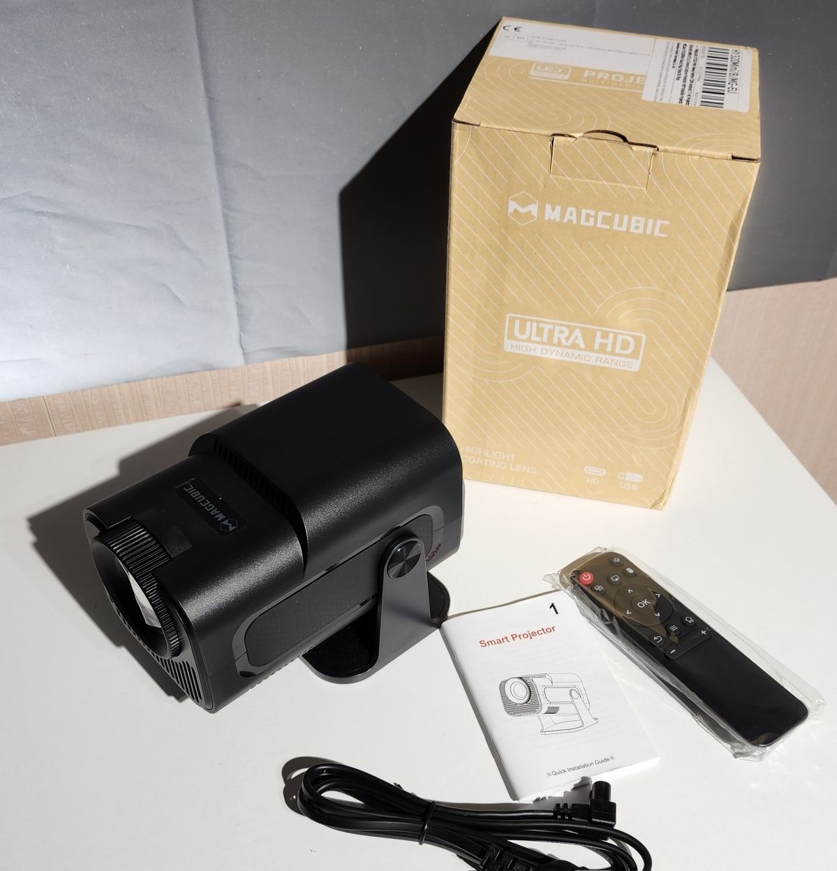 Смарт проектор MAGCUBIC HY320 mini Android 11 Wifi з пультом