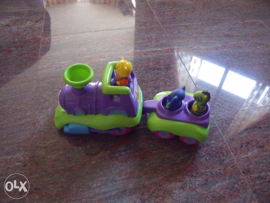 Comboio zoo a pilhas