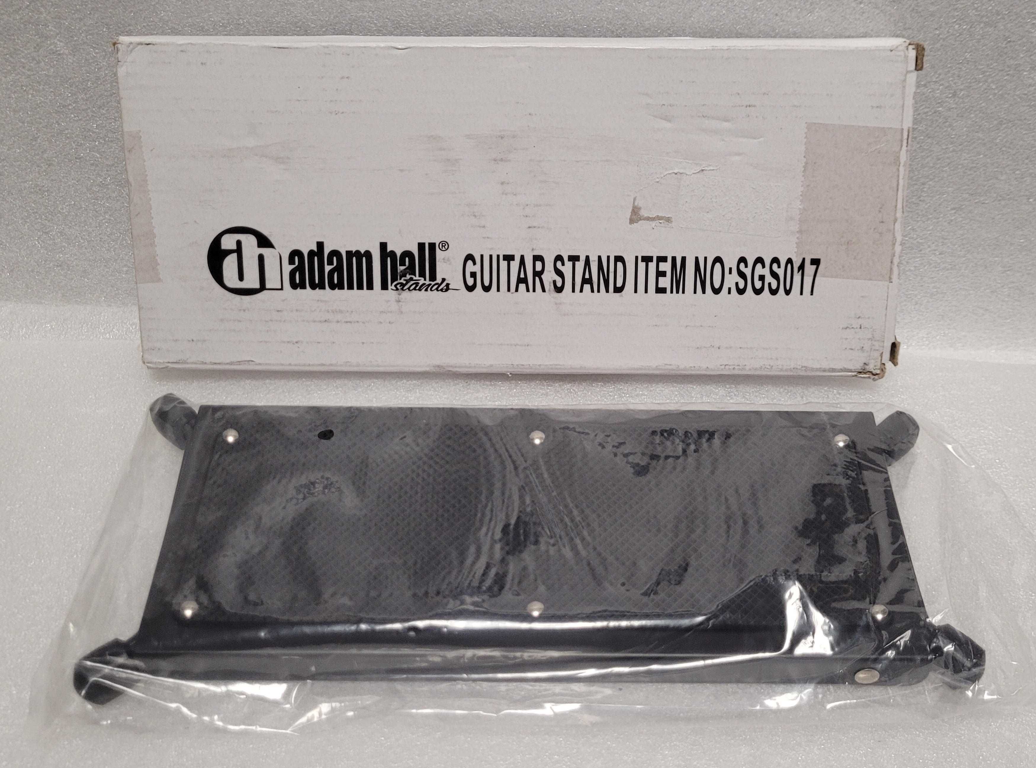 Podnóżek Podpórka dla gitarzysty składany metalowy Adam Hall Pudełko