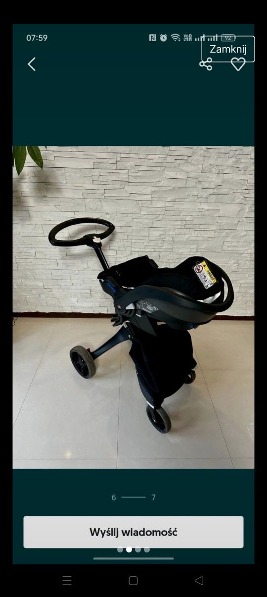 Wózek stokke 3w1