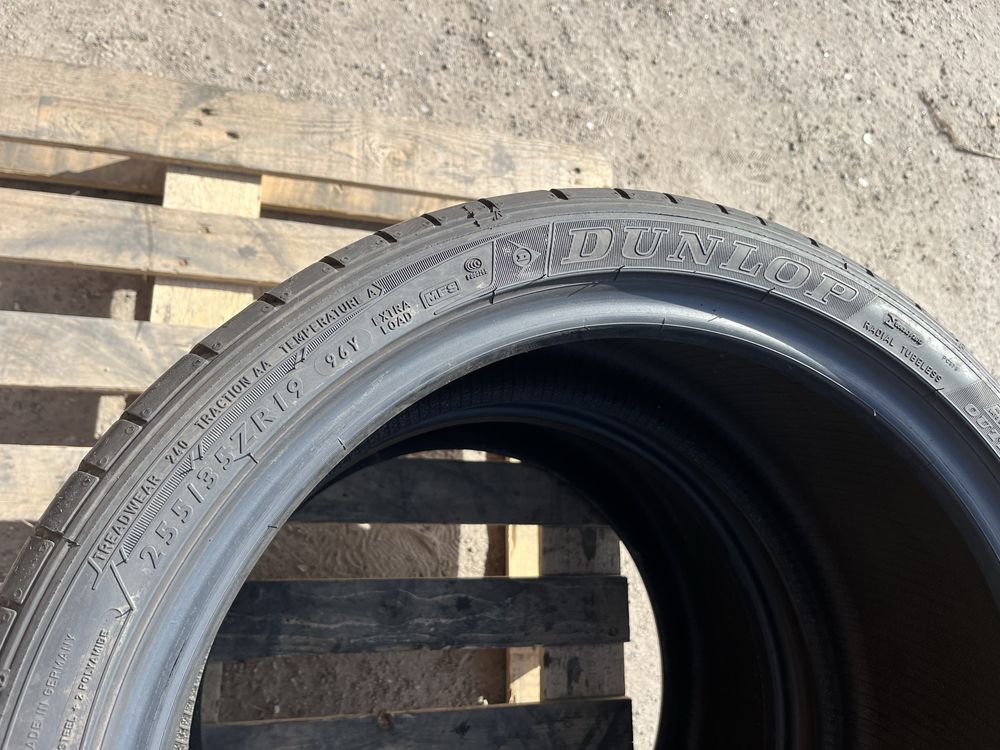 255/35 r19 Dunlop SP Sport Maxx GT Резина летняя 95% 22 год