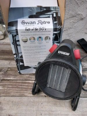 Nagrzewnica elektryczna Erbauer 2500 W