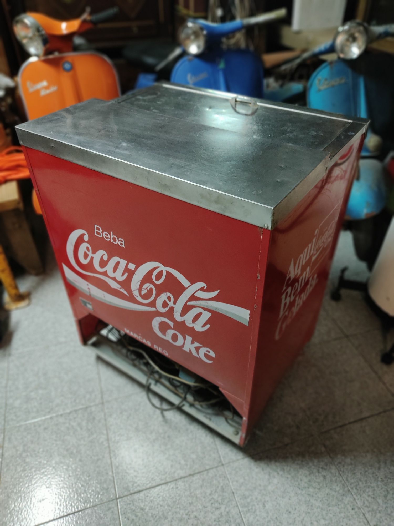 Arca frigorífica Coca Cola