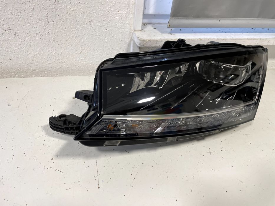 Skoda Fabia III lampa przód lewa full led xenon kompletna cala 6V1 19r