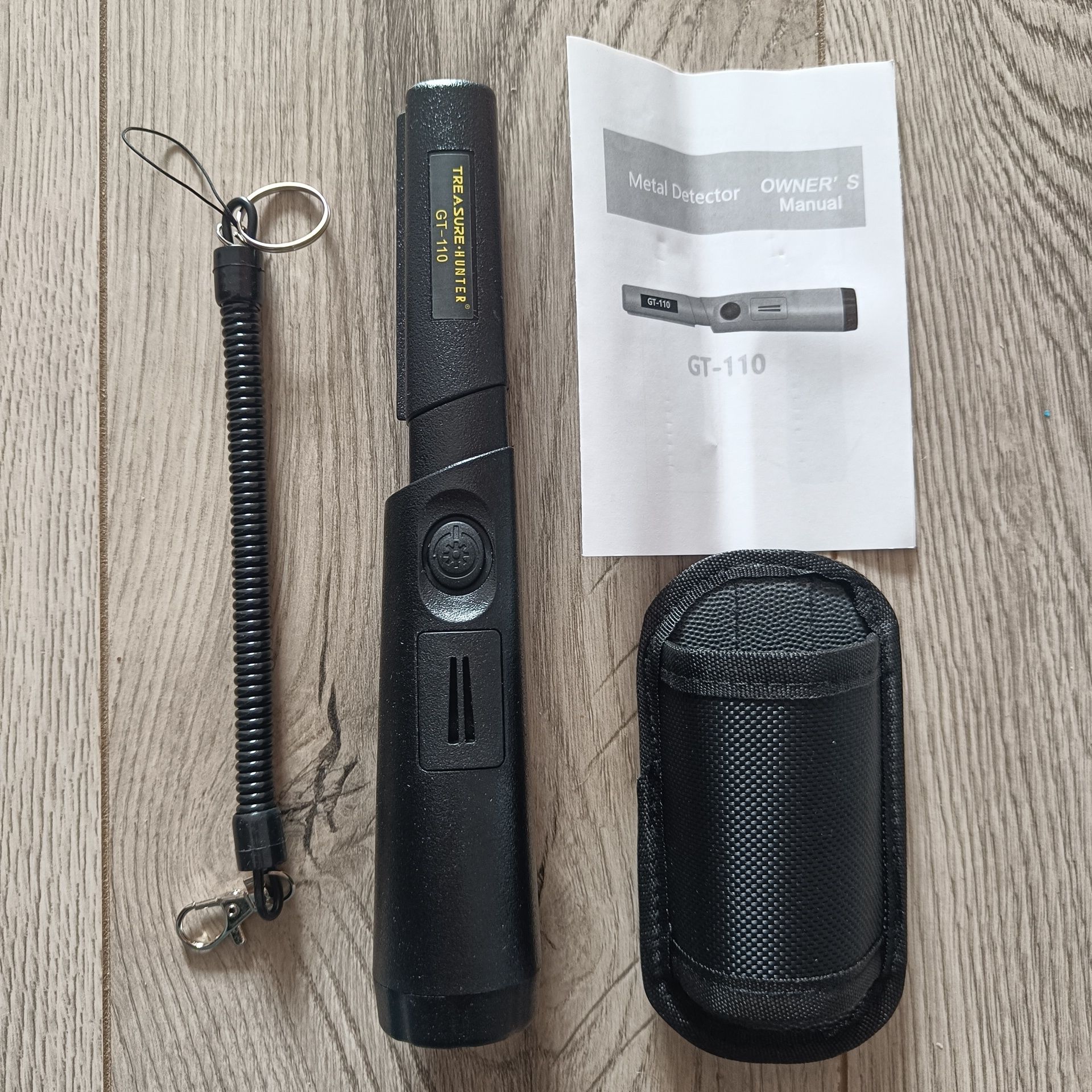 Podwodny Ręczny Wykrywacz Metali Pinpointer  | IP68 Czarny