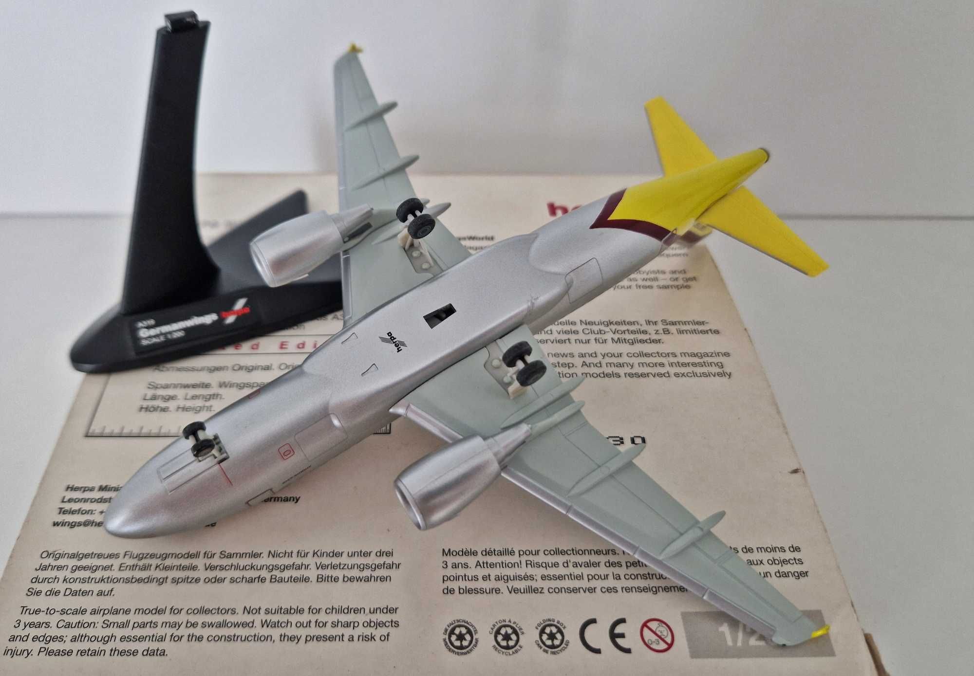 Airbus A319 Germanwings D-AKNG - model skala 1:200 - Herpa Wings