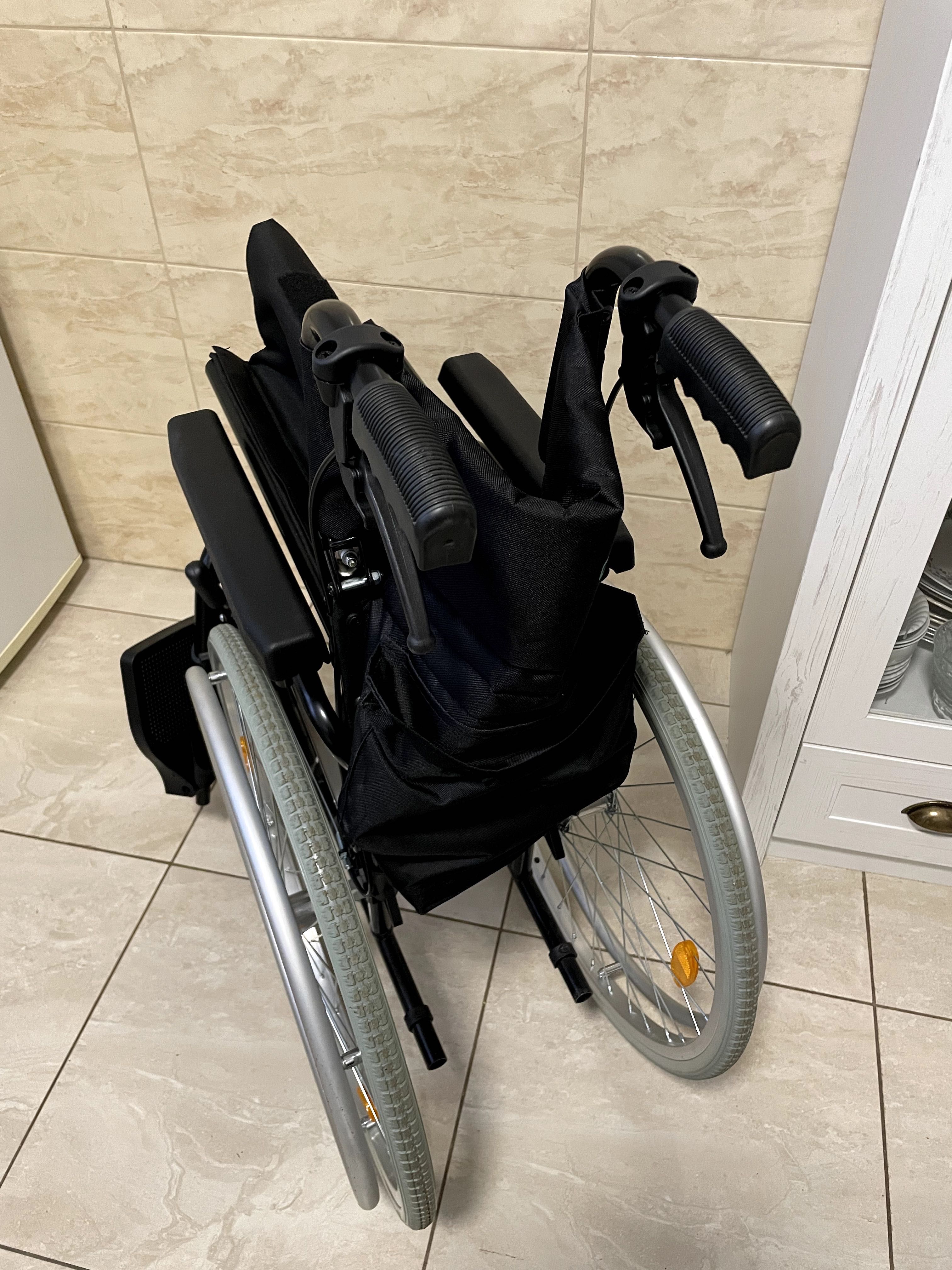 Wózek inwalidzki, składany. Reha Fund Cruiser Active. Jak Nowy!