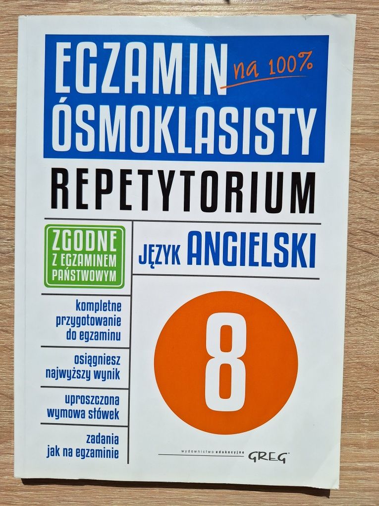 Egzamin ósmoklasisty JEZYK ANGIELSKI repetytorium