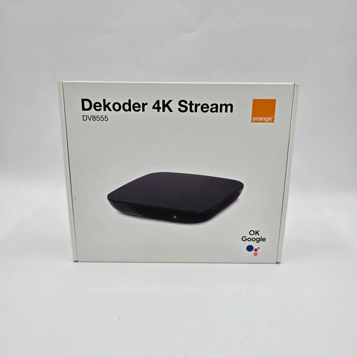 NOWY! Dekoder ORANGE 4K Stream ANDROID TV 10 YouTube Netflix Google