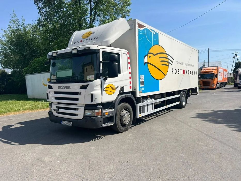 Scania P230 4x2  Scania P230 4x2 EURO 5_Winda_Klima_Kontener