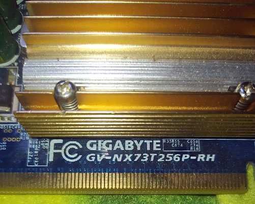 Karta Graficzna Gigabyte GV-NX73T256P-RH, PCI Express 2.0, 256 MB DDR2