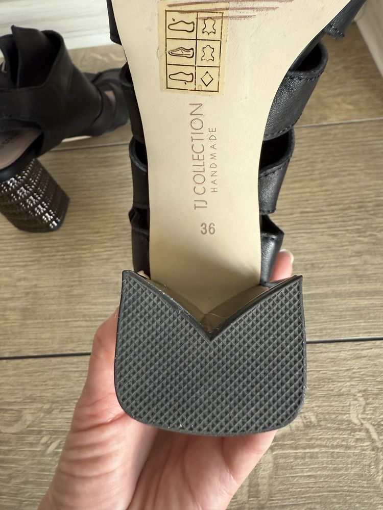 Шкіряні босоніжки TJ Collection handmade