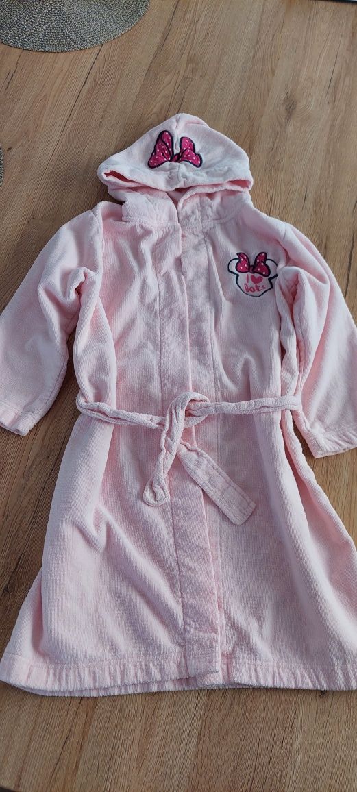 Piżama szlafrok Myszka Minnie Disney rozm 122
